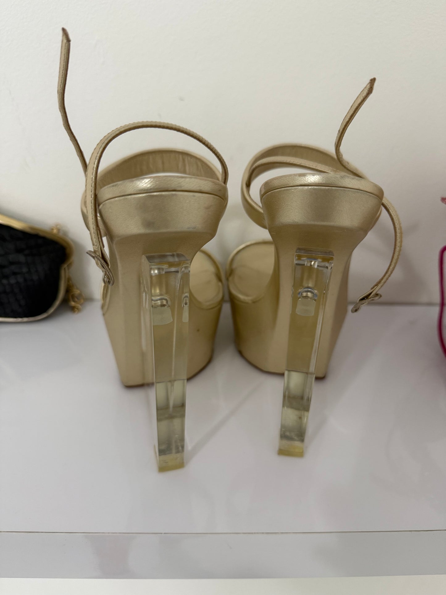 Casadei Perspex Wedges - 39