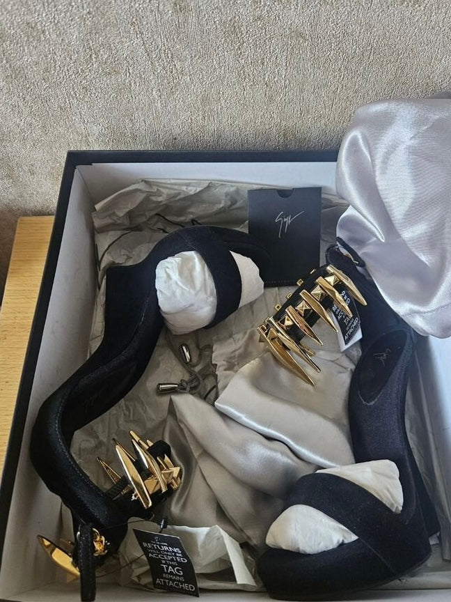 Giuseppe Zanotti Curve Wedge Heel Brand New - 36.5