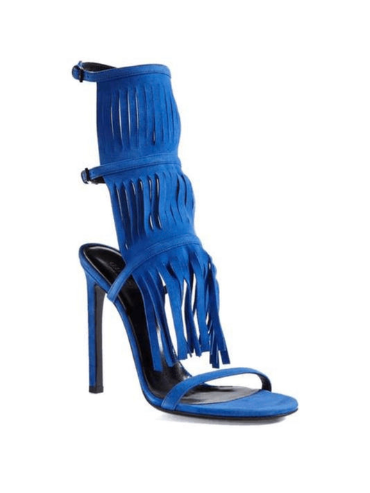 Gucci Becky Tassel Fringe Heel Brand New - 39