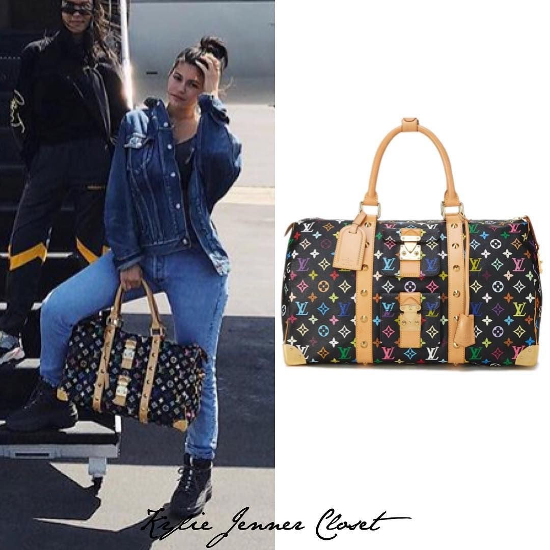 Louis Vuitton x Takashi Murakami Monogram Keepall 45 Travel Bag