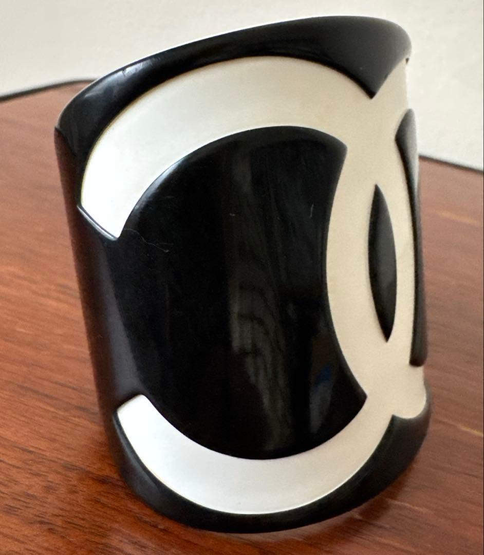 Chanel CC Logo Cuff Bracelet
