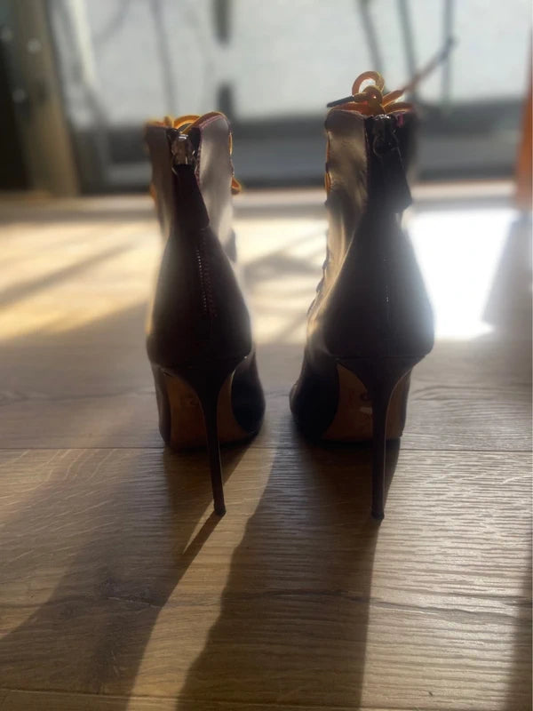 Dsquared2 Lace Up Ankle Boots - 39