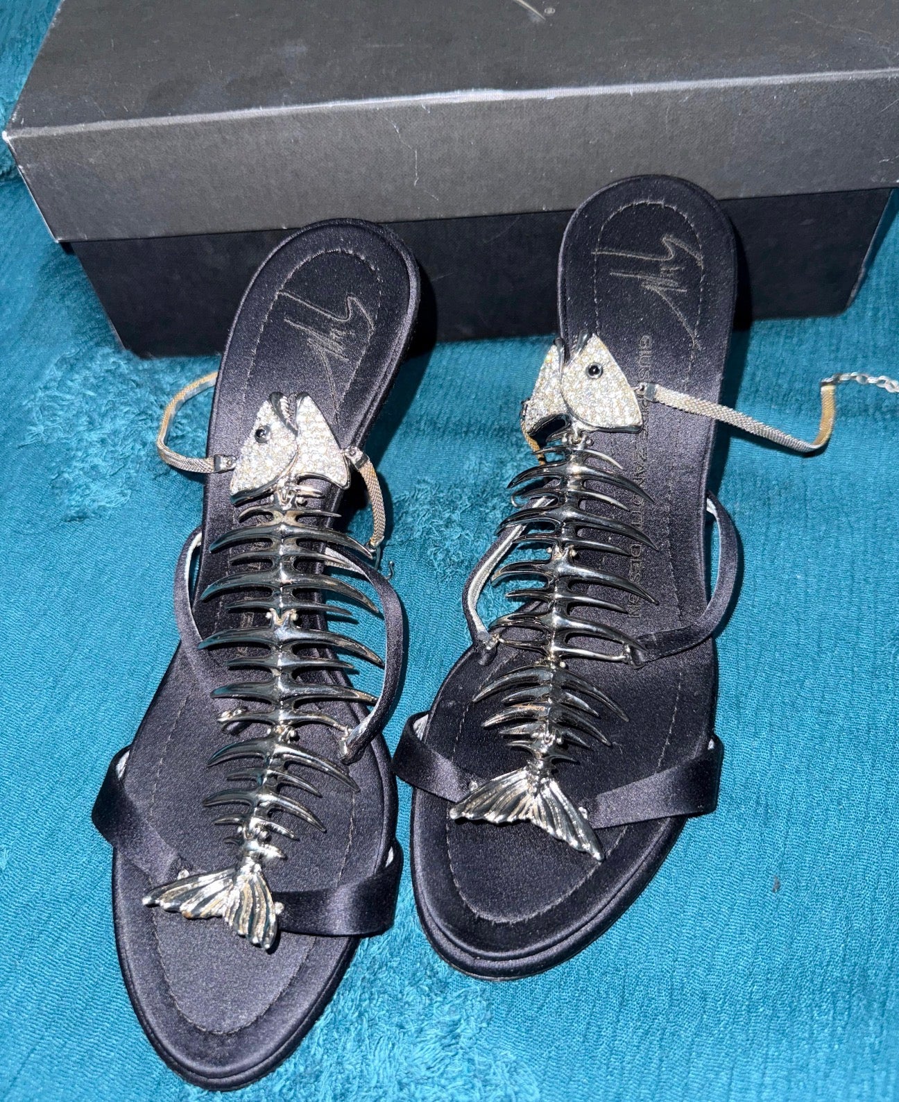 Giuseppe Zanotti Fishbone Heels - 37