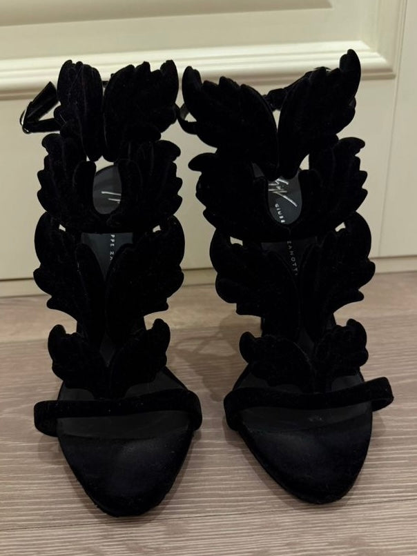 Giuseppe Zanotti Velvet Cruel Summer Heels - 40