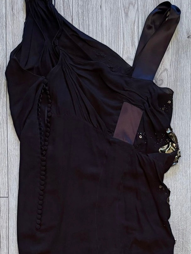 Dior Galliano S/S 2006 Silk Embellished Dress - S