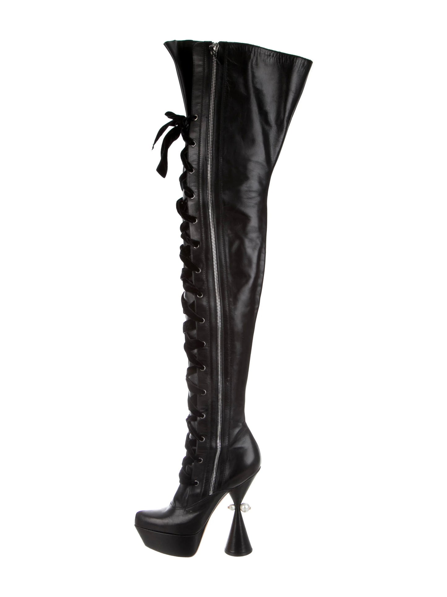 Louis Vuitton by Marc Jacobs 2009 Lace Up Boots - 38.5 + 41
