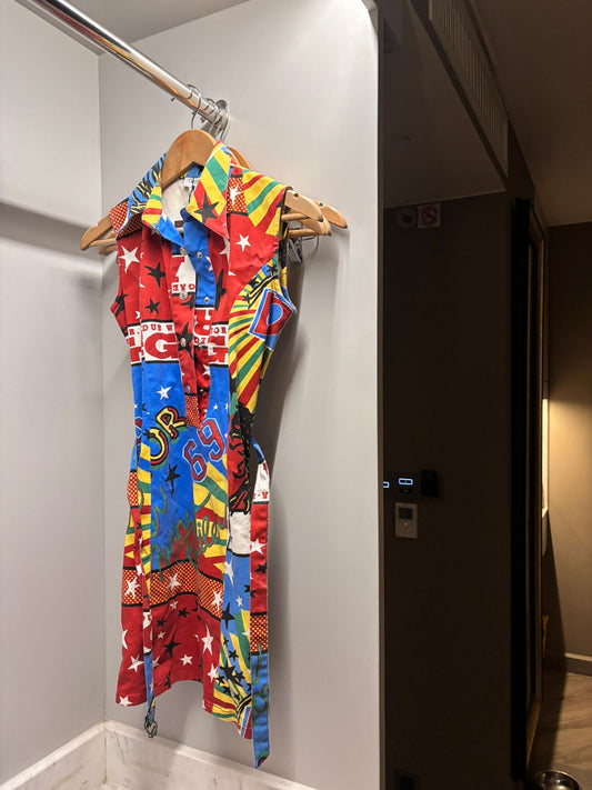 Dior Rasta Mania Denim Dress