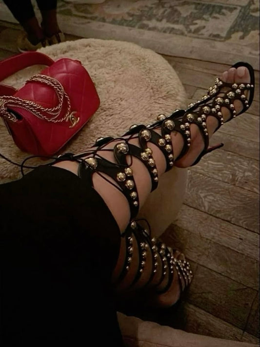 Christian Louboutin Amazboutiful 120 Lace up - 38