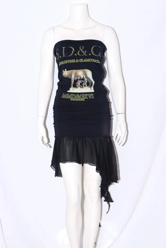 D&G 2003 Rome Bandeau Dress - S