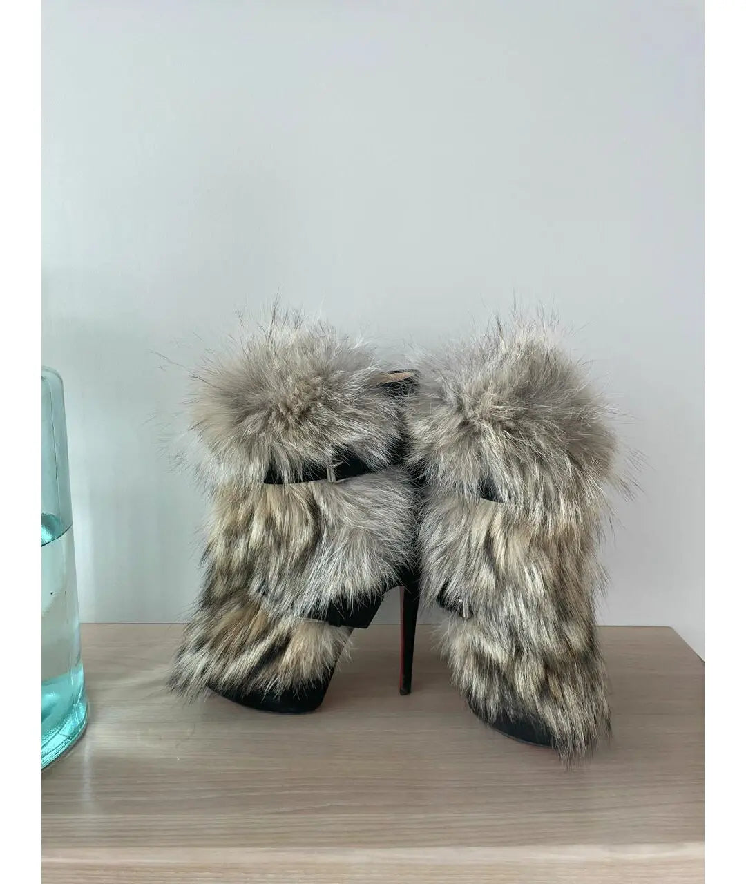Christian Louboutin Toundra Fur Boots - 37