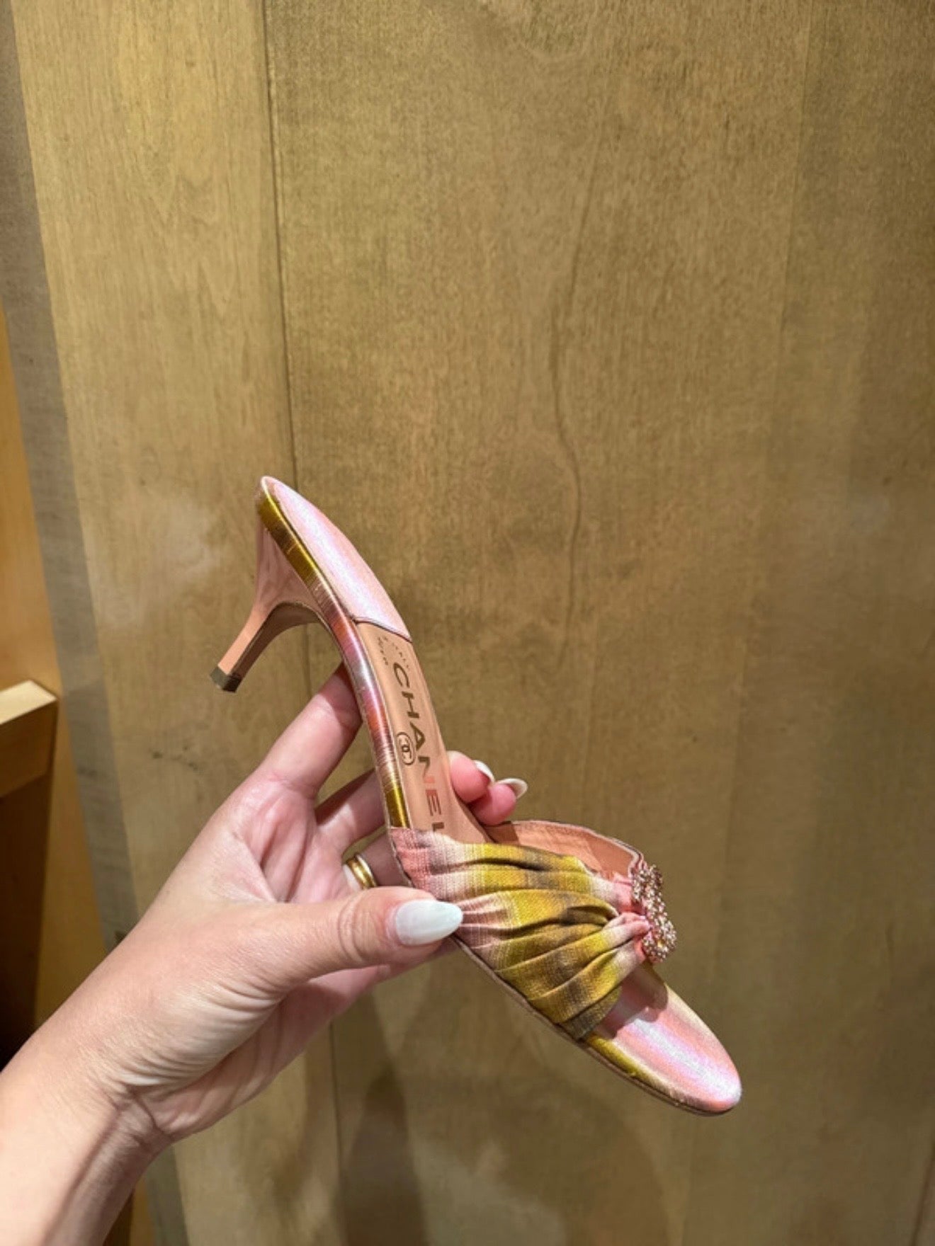 Chanel Ombré Mules - 36.5/37