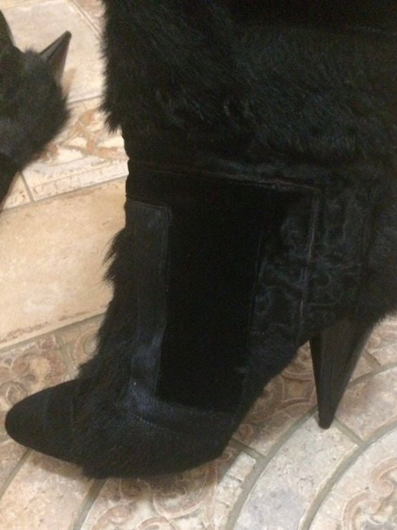 Tom Ford Patchwork Runway Boots - 39.5