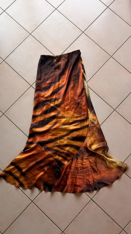 Roberto Cavalli F/W 2000 Tiger Skirt - S