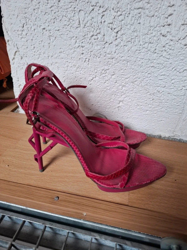 Jil Sander 2008 Heels Pink - 36