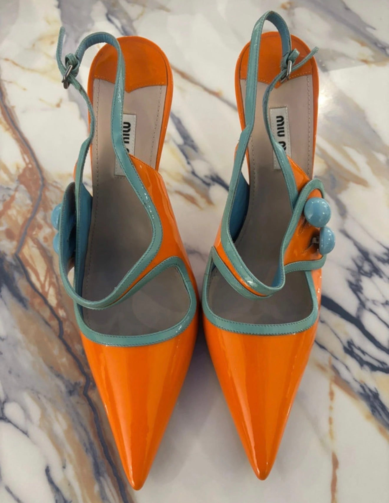 Miu Miu Fall 2015 Patent Court Heel Brand New - 41