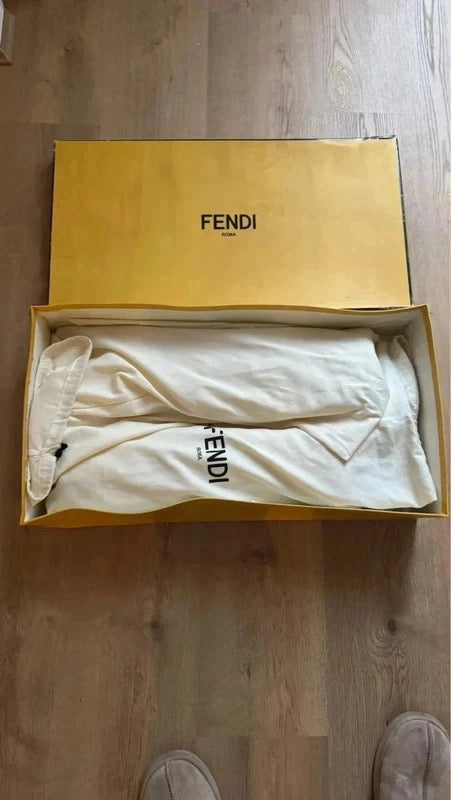 Fendi Patent Boots - 40