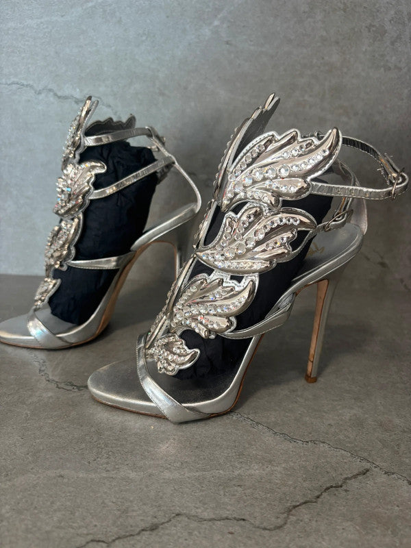 Giuseppe Zanotti Cruel Summer Embellished Heels - 38
