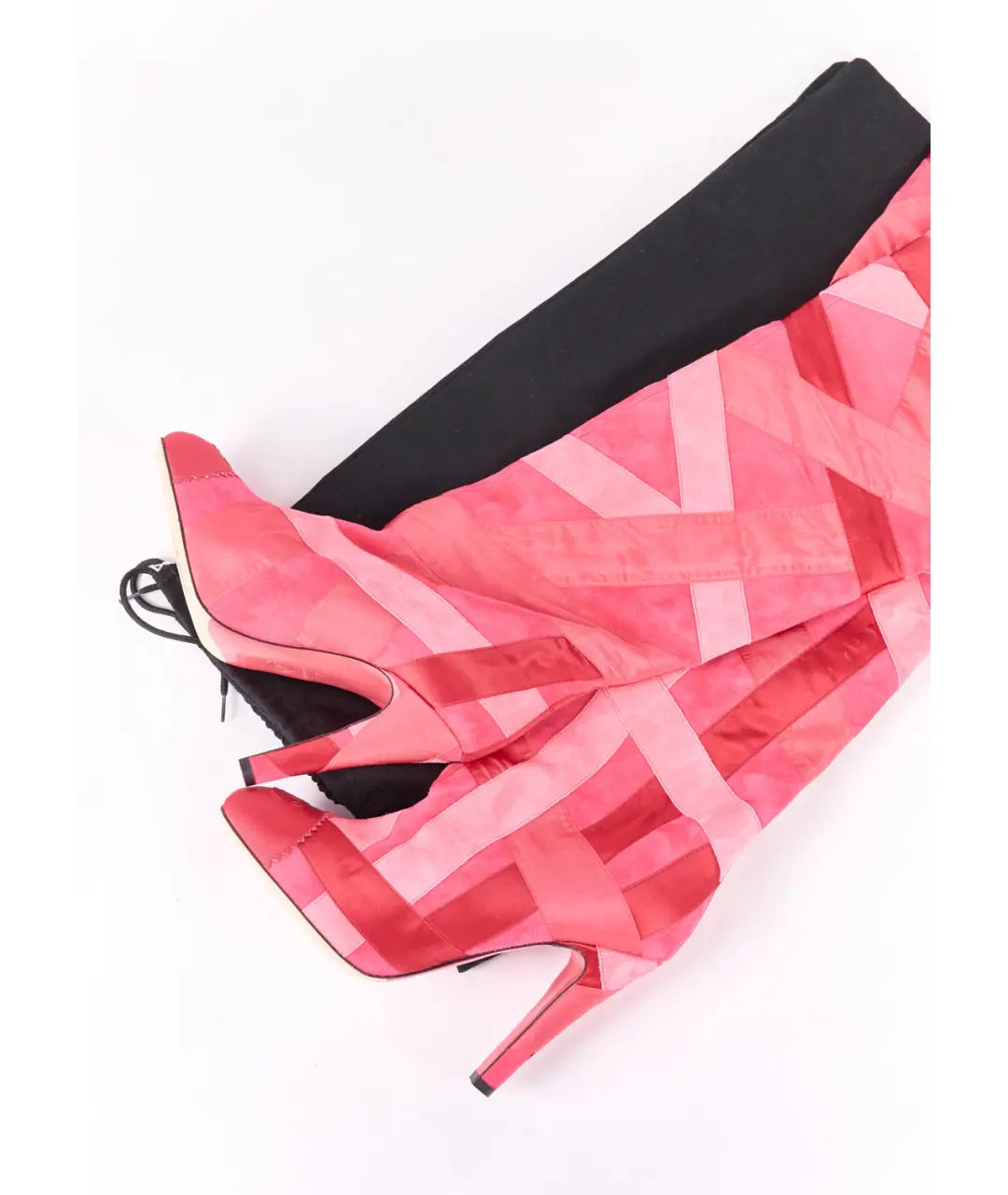 Chanel Patchwork Boots - 39