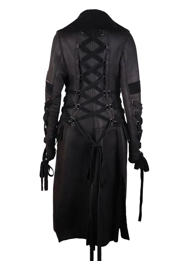 Versace F/W 2003 Bondage Coat - S