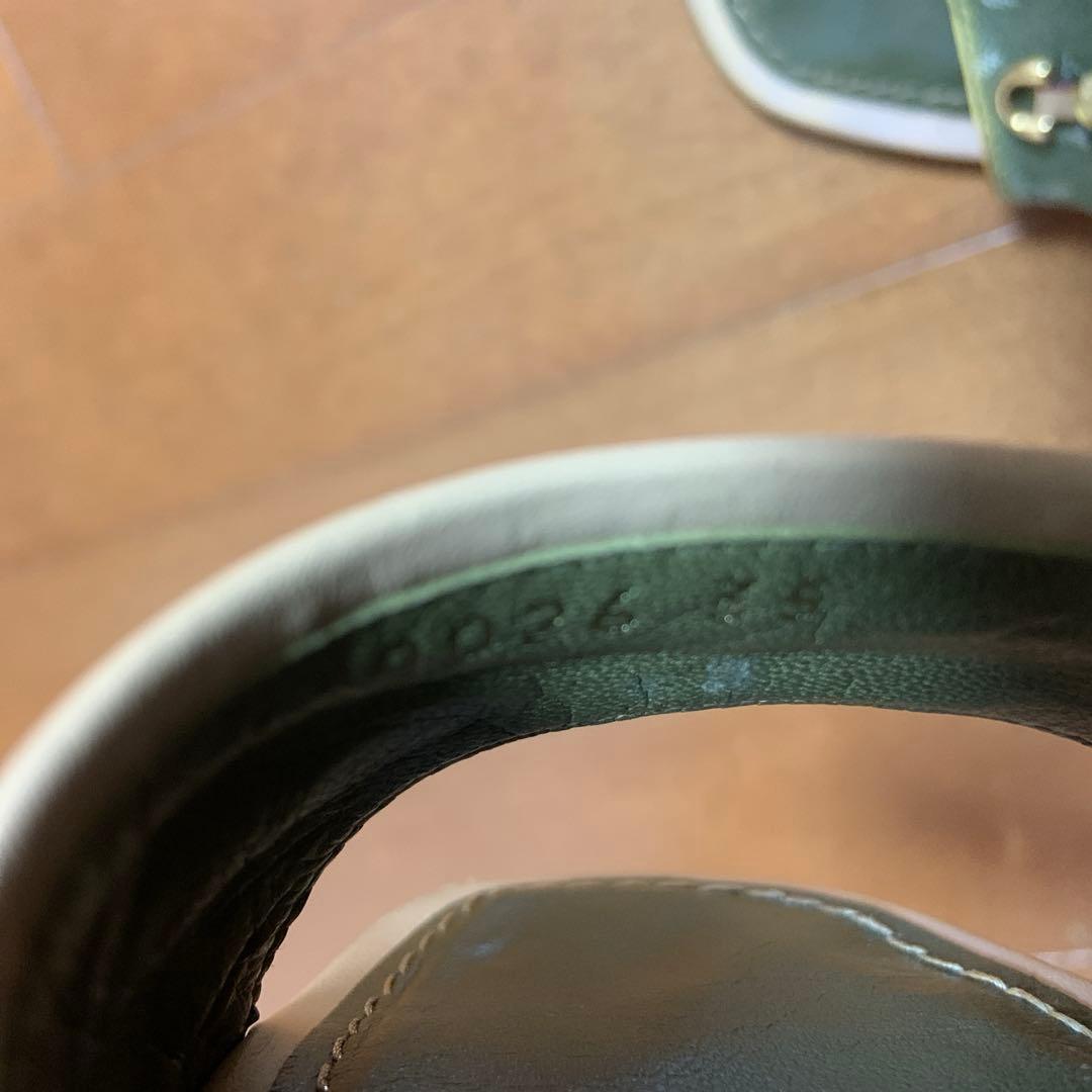 Louis Vuitton Khaki Denim Mules  - 35/35.5
