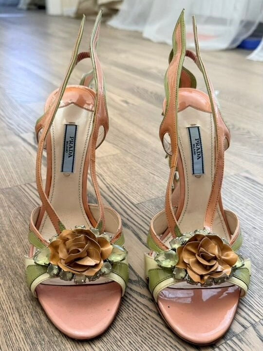 Prada Flame Wedges - 39