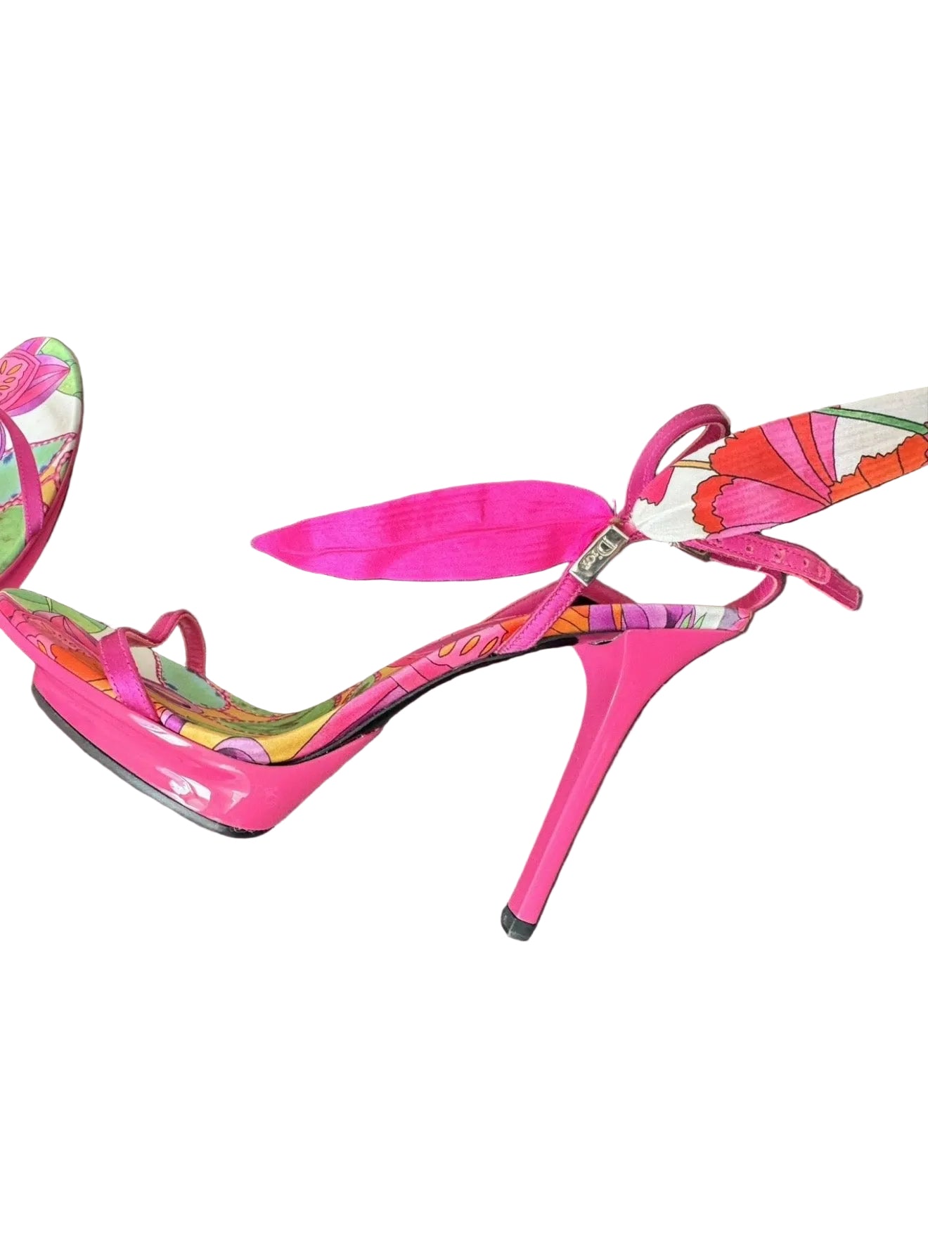 Dior Galliano Flower Heels - 37