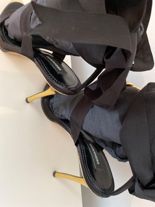 Dsquared2 Treasure Ribbon Heels - 36