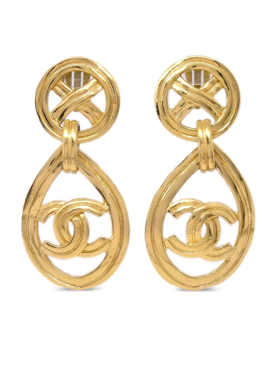 Chanel 1990s Dangle Earrings