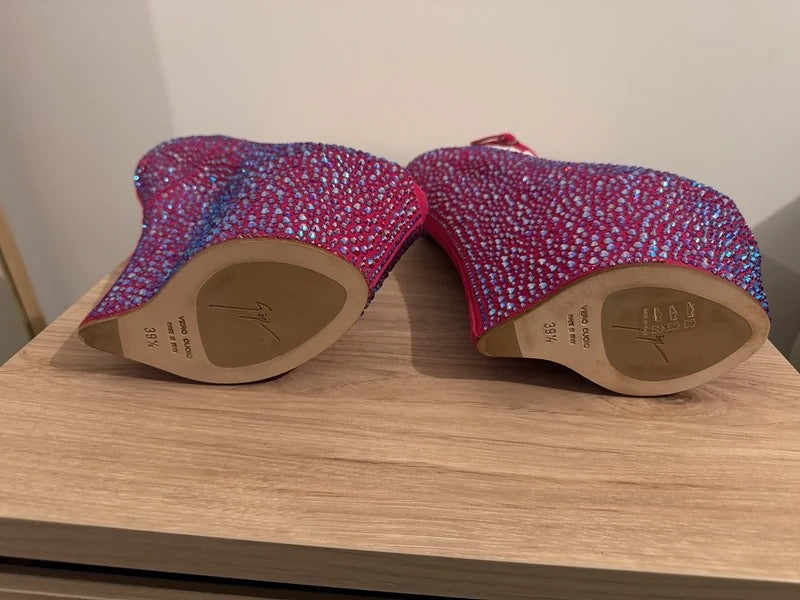 Giuseppe Zanotti Swarovski Wedge Brand New - 38.5