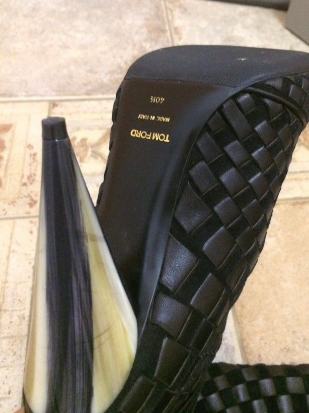 Tom Ford Woven Boots - 40.5