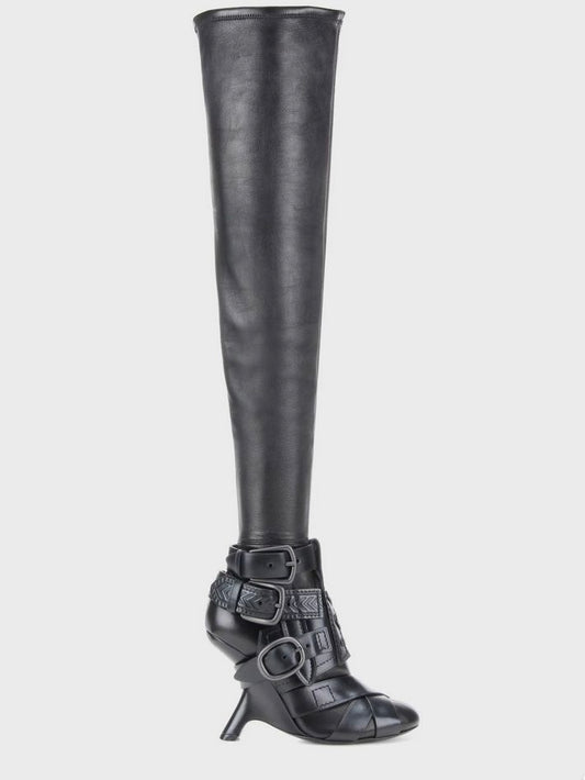 Tom Ford 2016 Gladiator Bondage Buckle Boots - 38