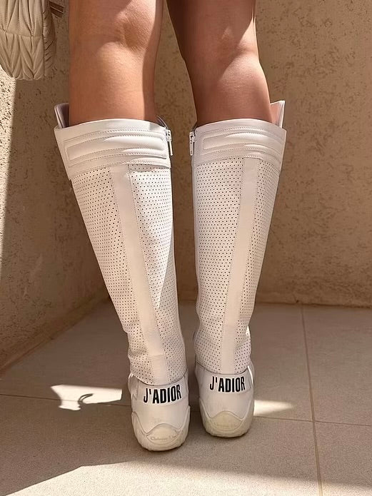 Dior Knee High J’adior Boots - 41