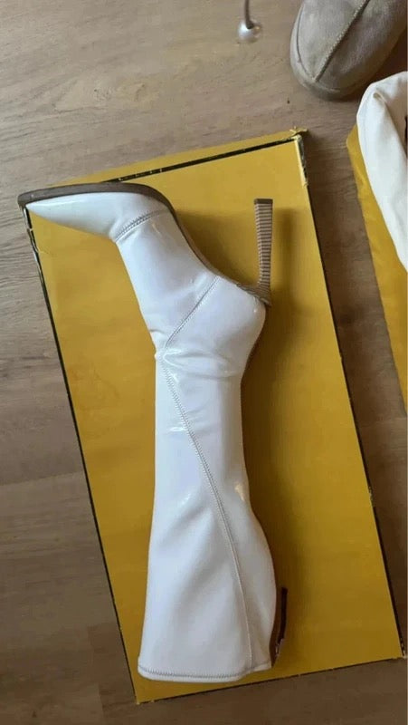 Fendi Patent Boots - 40