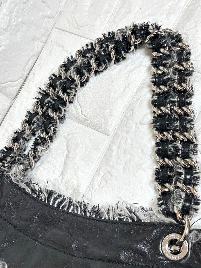 Chanel Tweed Bon Bon Tote Bag