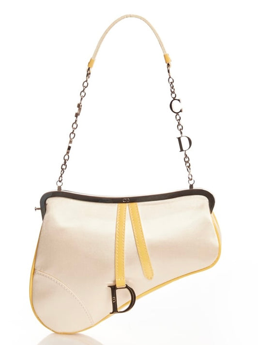 Dior Satin Mini Saddle Bag