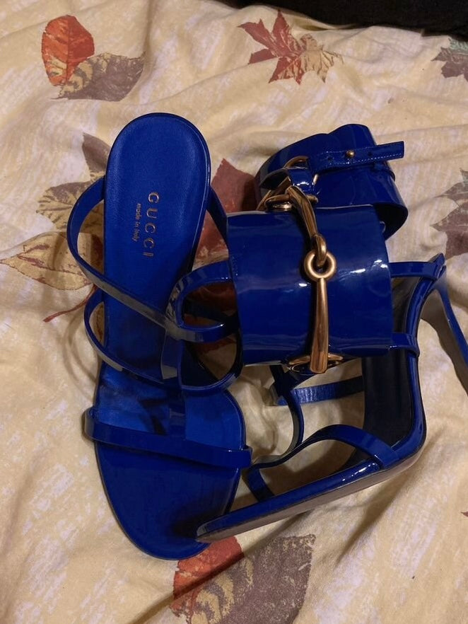 Gucci Cage Ursula Heels - 36