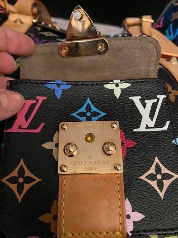 Louis Vuitton x Takashi Murakami Monogram Keepall 45 Travel Bag