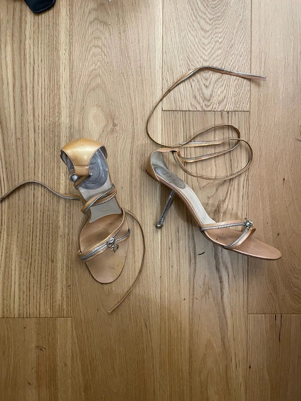 Dior 2001 Zip Heels - 40