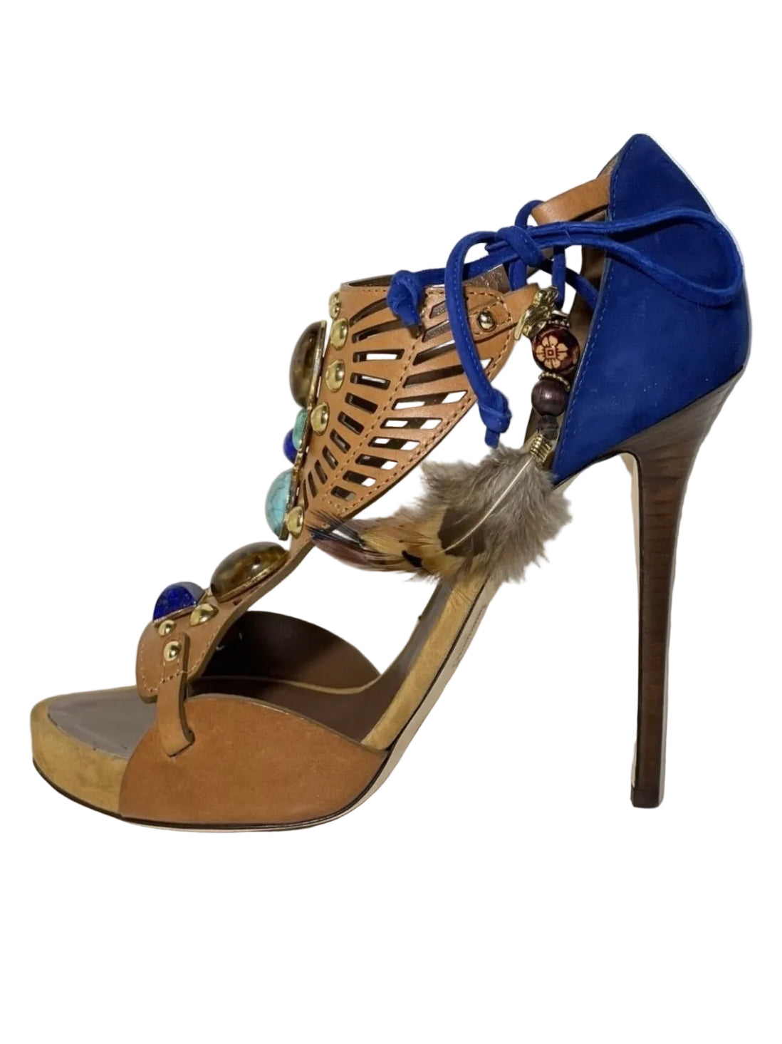 Dsquared2Fur Tassel Heels - 39