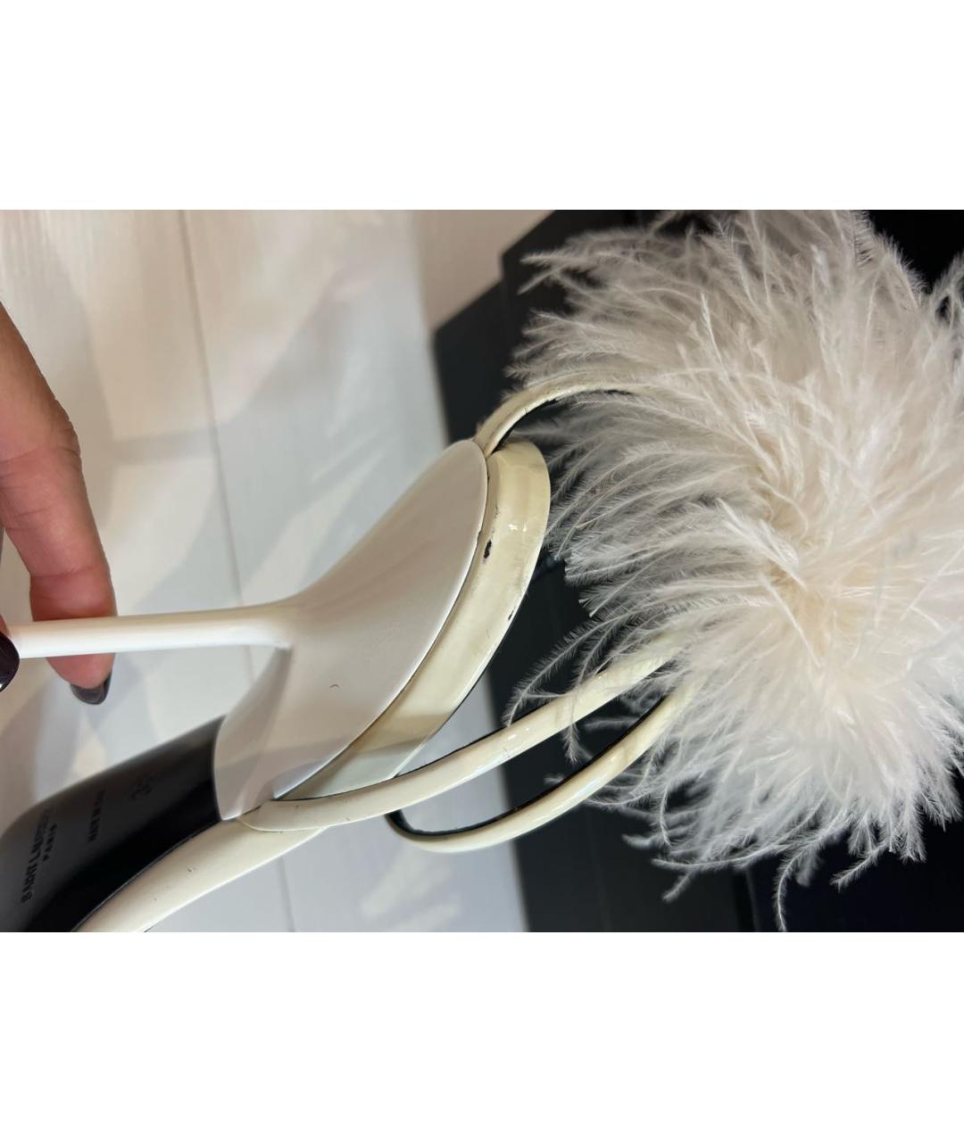 Saint Laurent Feather Heels - 38.5