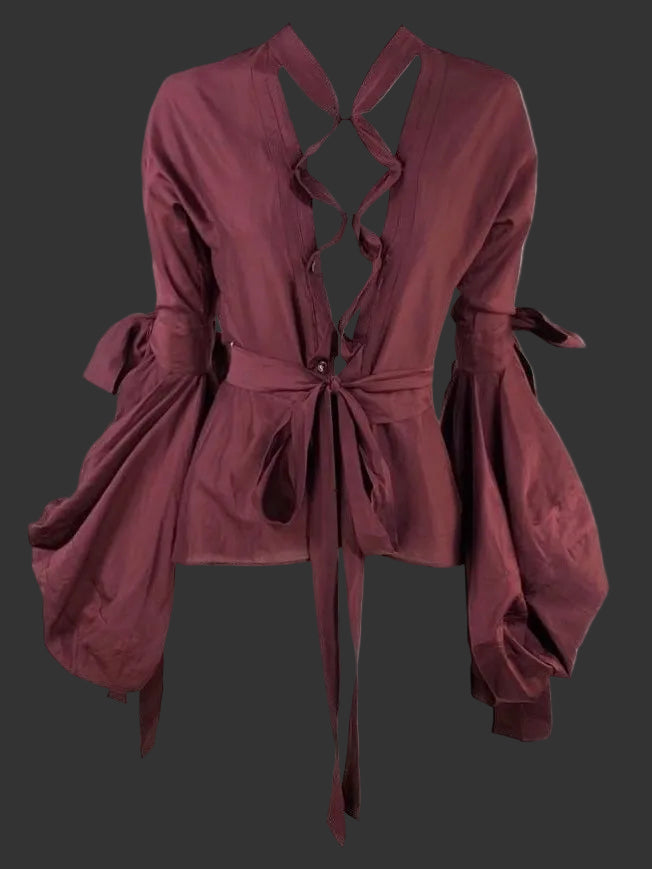 Yves Saint Laurent by Tom Ford Pirate Blouse Brand New - S