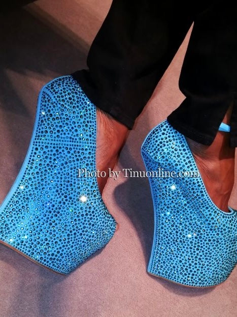 Giuseppe Zanotti Swarovski Wedge Brand New - 38.5