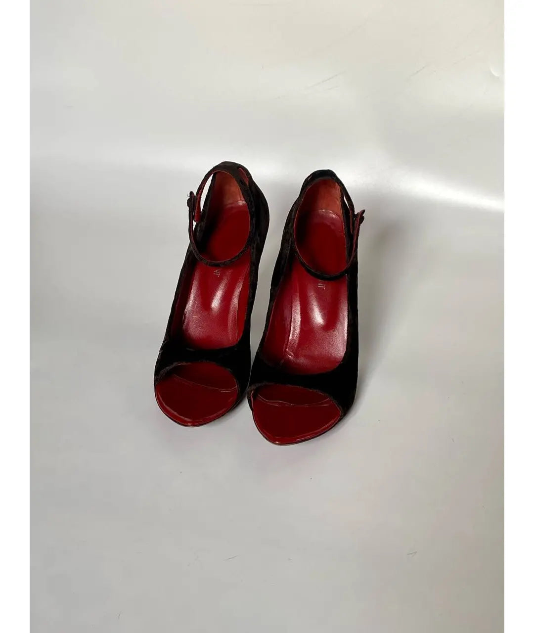 Yves Saint Laurent by Tom Ford Velvet Wedge Heel - 36.5/37 + 40/40.5