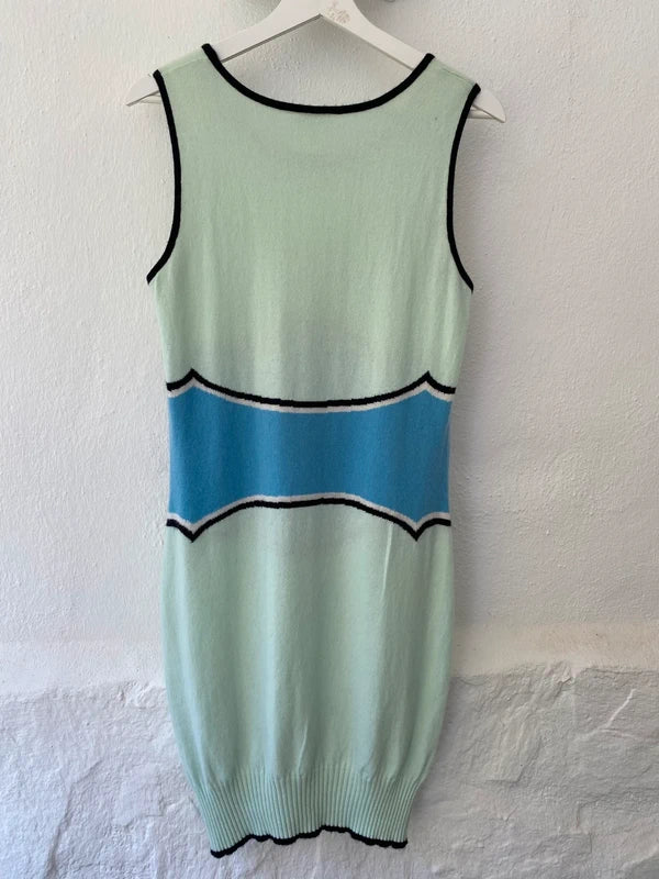 Chanel 2009 Cashmere Mini Dress - S + M