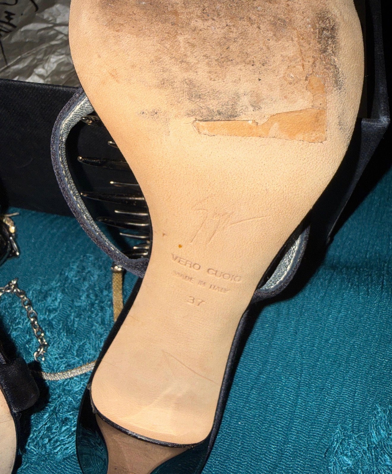 Giuseppe Zanotti Fishbone Heels - 37