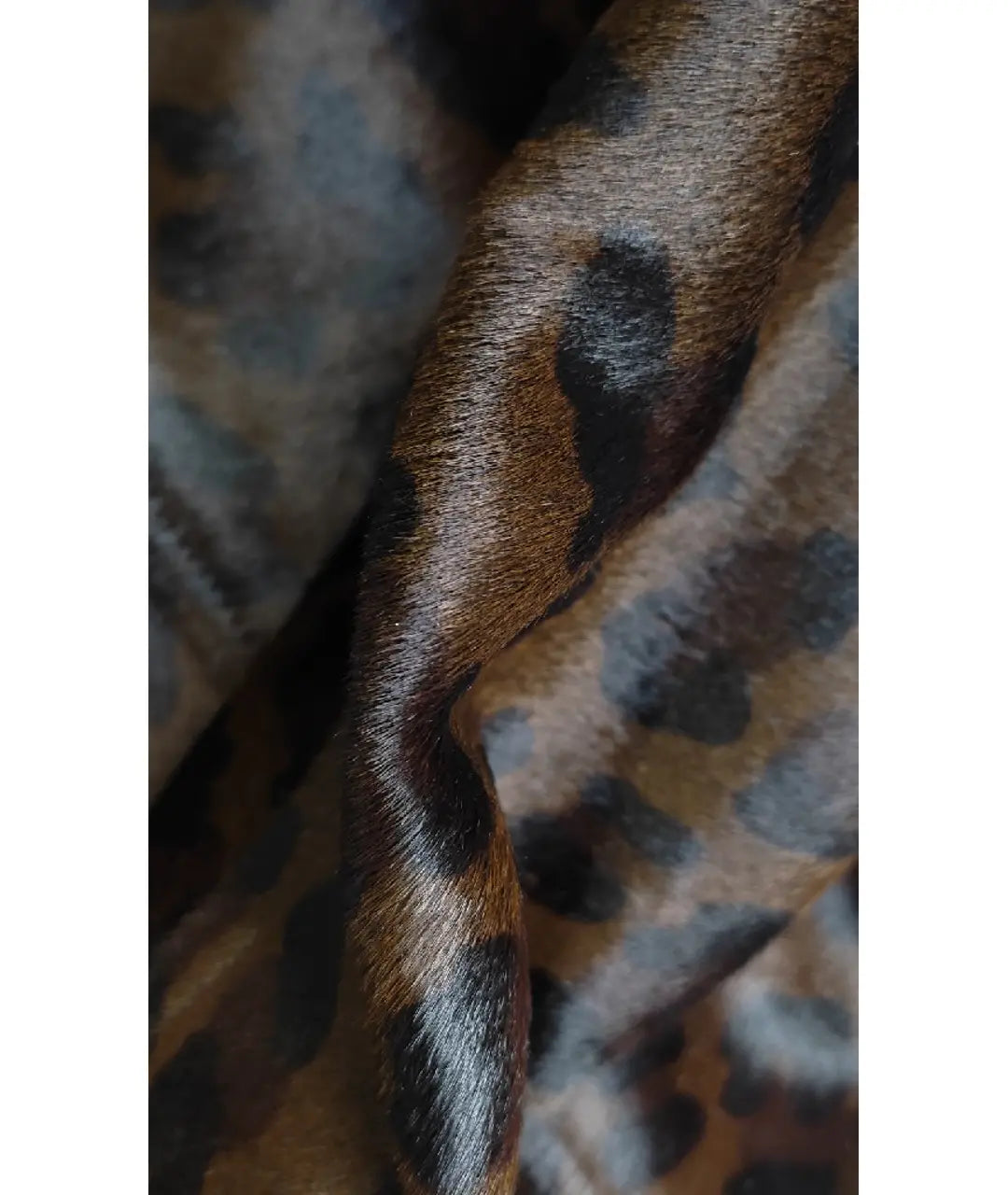 Alaia Leopard-Print Calf-Hair Jacket - M