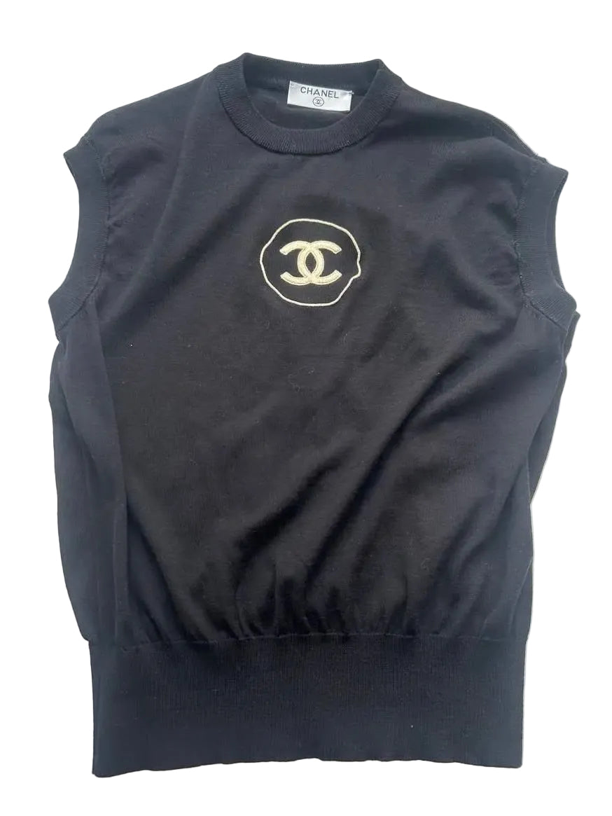 Chanel Logo Tank - S