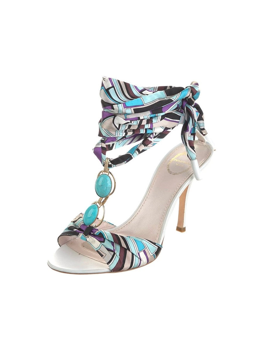 Emilio Pucci Lace Up Heels - 36/36.5