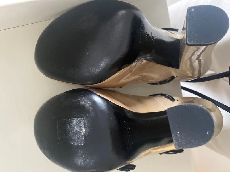 Louis Vuitton Mary Fetish Pump Triple Bow - 36