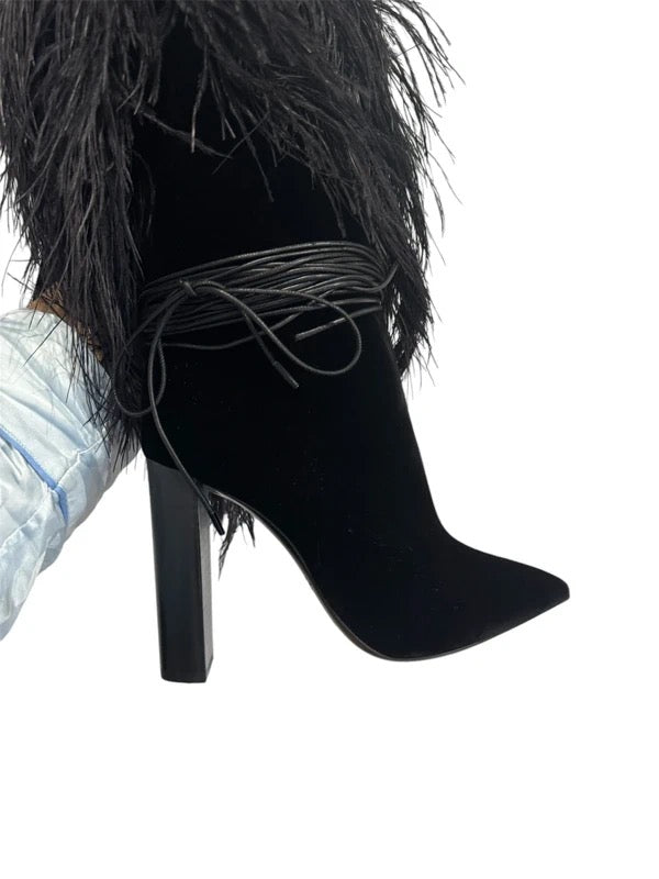 Saint Laurent Yeti Spring 2018 Runway Boots Brand New - 37